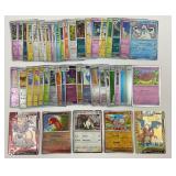 50 Pokemon Holographic Cards