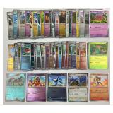 50 Pokemon Holographic Cards