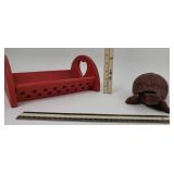 Red Mill Wooden Tortoise Model 104, Primitive Doll