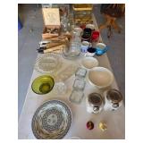 Kitchenware, Calphalon Knives, Crystal Glassware