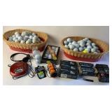 Golf Balls, Top Flite Boxes, Discman