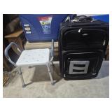 Safety Shower Seat & Suitcase
