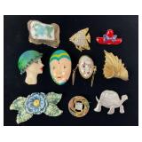 10 Brooches