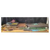 Garden Stakes, Cable Crimper, Landscape Fabric & M