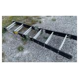 Hinged versaladder, 12.7ft max