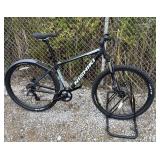 Nishiki Mountain Bike, bike rack