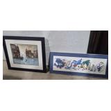 Watercolor Painting Of A Venetian Canal