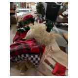 Christmas Decor Trees, Wreaths, Linens, +
