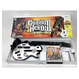 Wii Guitar Hero Game and Guitar Controller