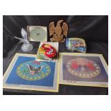 Eagle-Themed Decor, Craft Kits, Glass Figurines