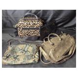 TriForce, Nine West, Snake Print Bags