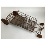 Antique Metal Car Sculpture 19'L x 9' W