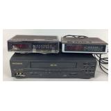Magnavox VCR, Lloyd's AM/FM Clock Radios