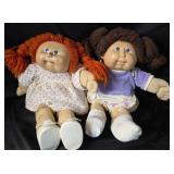 Cabbage Patch Kids Dolls with Red, Brown Hair