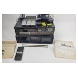 Sony STR-AV560 Receiver, TC-W431 Cassette Deck, AT