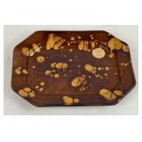 Glazed Rectangular Ceramic Platter
