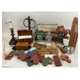 Decorative Wood Items, Candleholders+