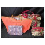 Stella & Dot Tote, Floral Duffle, Cosmetic Bag
