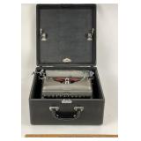Remington Rand Portable Typewriter with Case