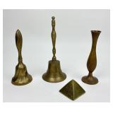 Vintage Brass Collection: Bells, Waccamaw Vase, &