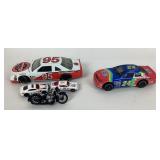 NASCAR Die-Cast Cars, Harley Davidson Motorcycle