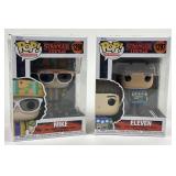 2 Stranger Things Funko Pops: Eleven, Mike