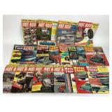 Hot Rod and Motor Trend Magazines from the 1950's: