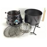 Volcano Outdoors Portable Charcoal Grill Set