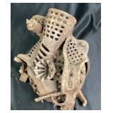 Antique Fulton Cast Iron Corn Sheller Hand Crank