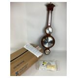 Howard Miller Banjo Weather Station Barometer