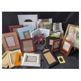 Photo Frames in Wood, Plastic, and Metal