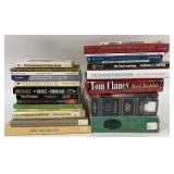 Book Lot Including Tom Clancy, Kenneth Copeland, S