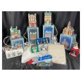Large VTG Christmas Village Collection w/ Dept. 56