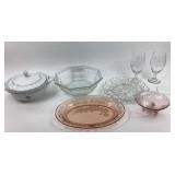 Vintage Art Glass Collection: Pink Depression,