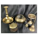 Brass Collection: Clamshell Coaster Set,