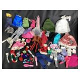 Vintage 41 Barbie Clothing Pieces, Shoes &