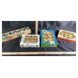 Shiny Brite, Santa Land, Coby Ornaments Boxed