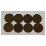 Indian Head Pennies: 1908-S, 1893, 1894 1989, 1905
