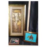 Elephant Artworks, Mixed Media, 3 Pieces