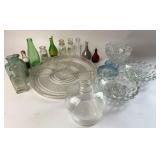 Glass Bottles, Serving Platters, Bowls