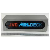 JVC Metal Deck Lighted Display Sign