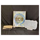 Infinity round garden birdbath in box, memorial