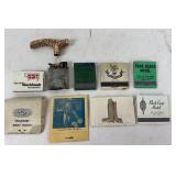 Matchbooks, Lighter, Decorative Cane Top