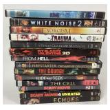 Horror DVDs Featuring The Grudge, The Ring +