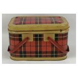 Skotch Basket Plaid Tin by Petra Cabot Design
