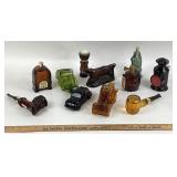 Avon Collectible Glass Cologne Bottles Assortment