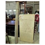 Table With Folding Legs 4 Foot & Window Shade 72