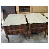 French Provincial End/Accent Tables (2) Featuring