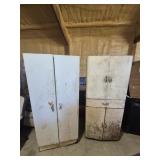 Metal Cabinets (2) 12 in. X 27 in. X 63 in. H &
