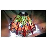 Dale Tiffany Dragonfly Leaded Glass Lamp Shade